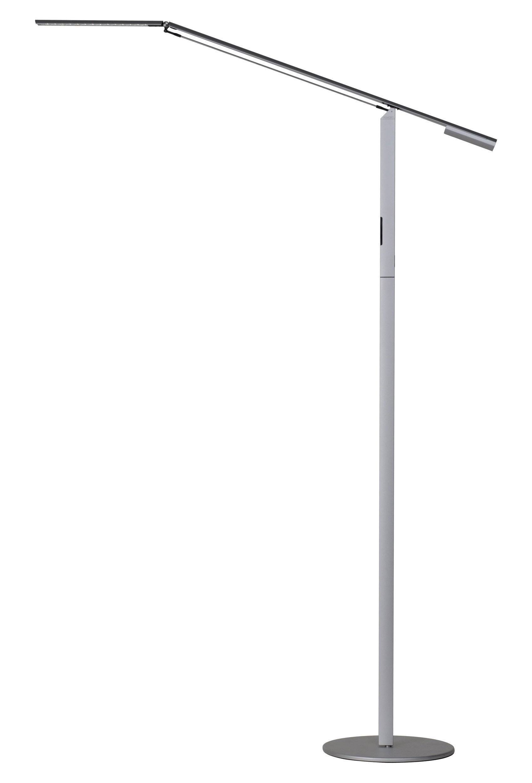 Koncept ELX-A-W-SIL-FLR Equo Silver LED Floor Lamp