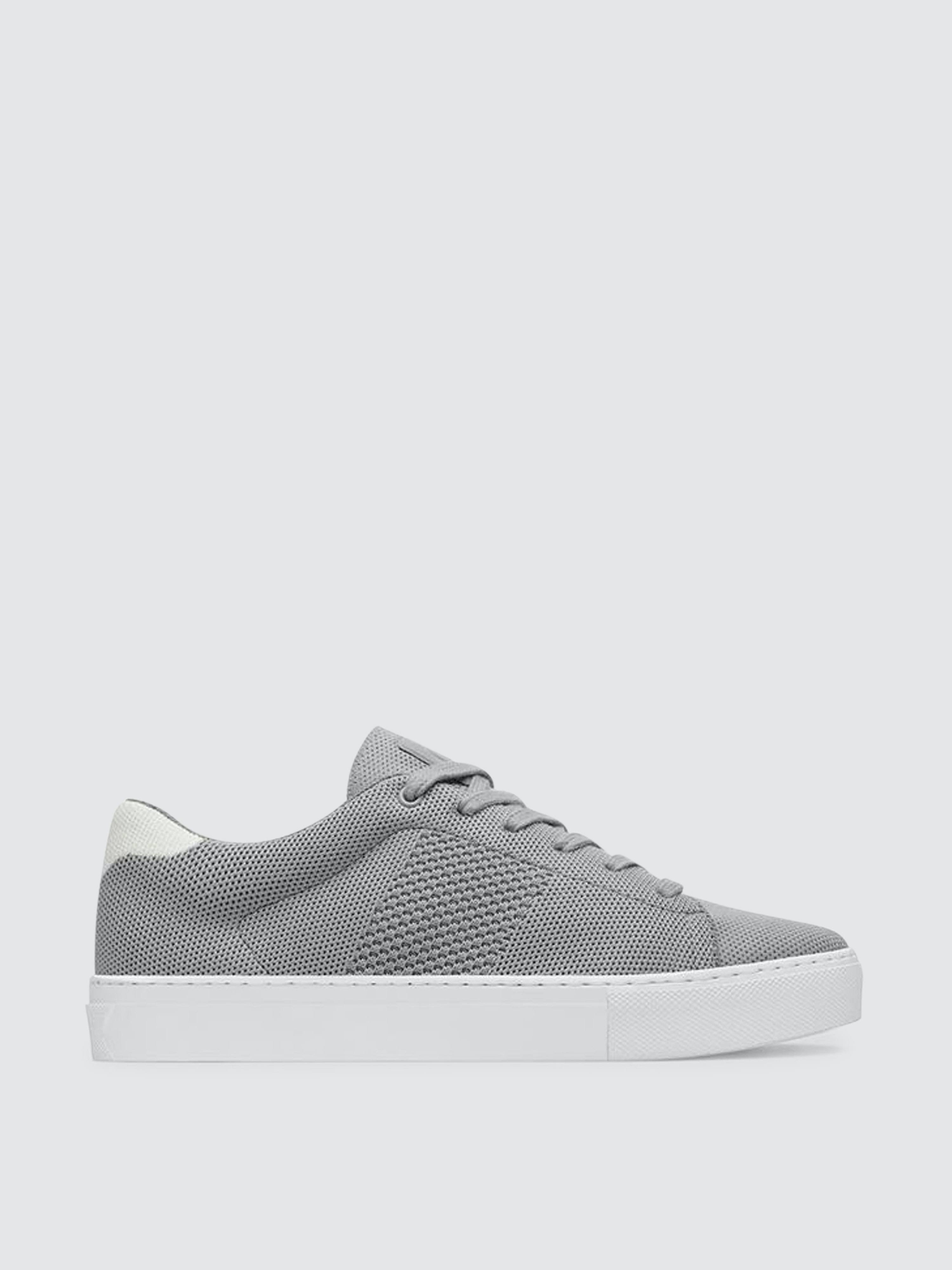 Greats Royale Knit Women&s Shoes Grey/White : 8.5 M