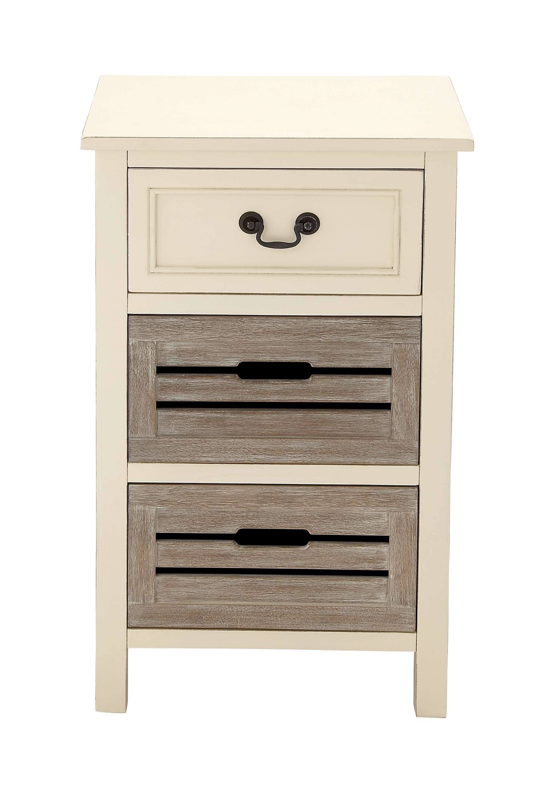 96341 Wood Side Table, 17x22 x 28x22