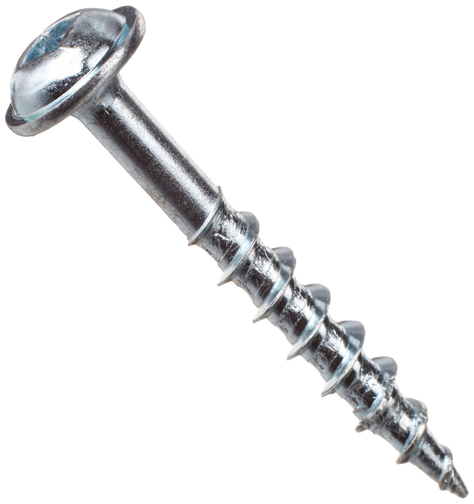 Kreg SML-C125-5000 Pocket Screws - 1-1/4 inch, #8 Coarse, Washer-Head, 5000ct
