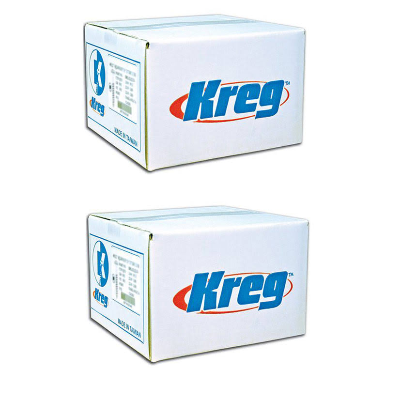 Kreg SML-C250B-2000 Blue Kote Pocket Screws