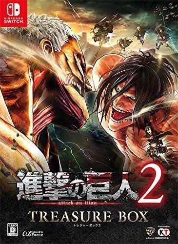 Nintendo Switch Attack on Titan 2 Treasure Box Shingeki No K from Japan