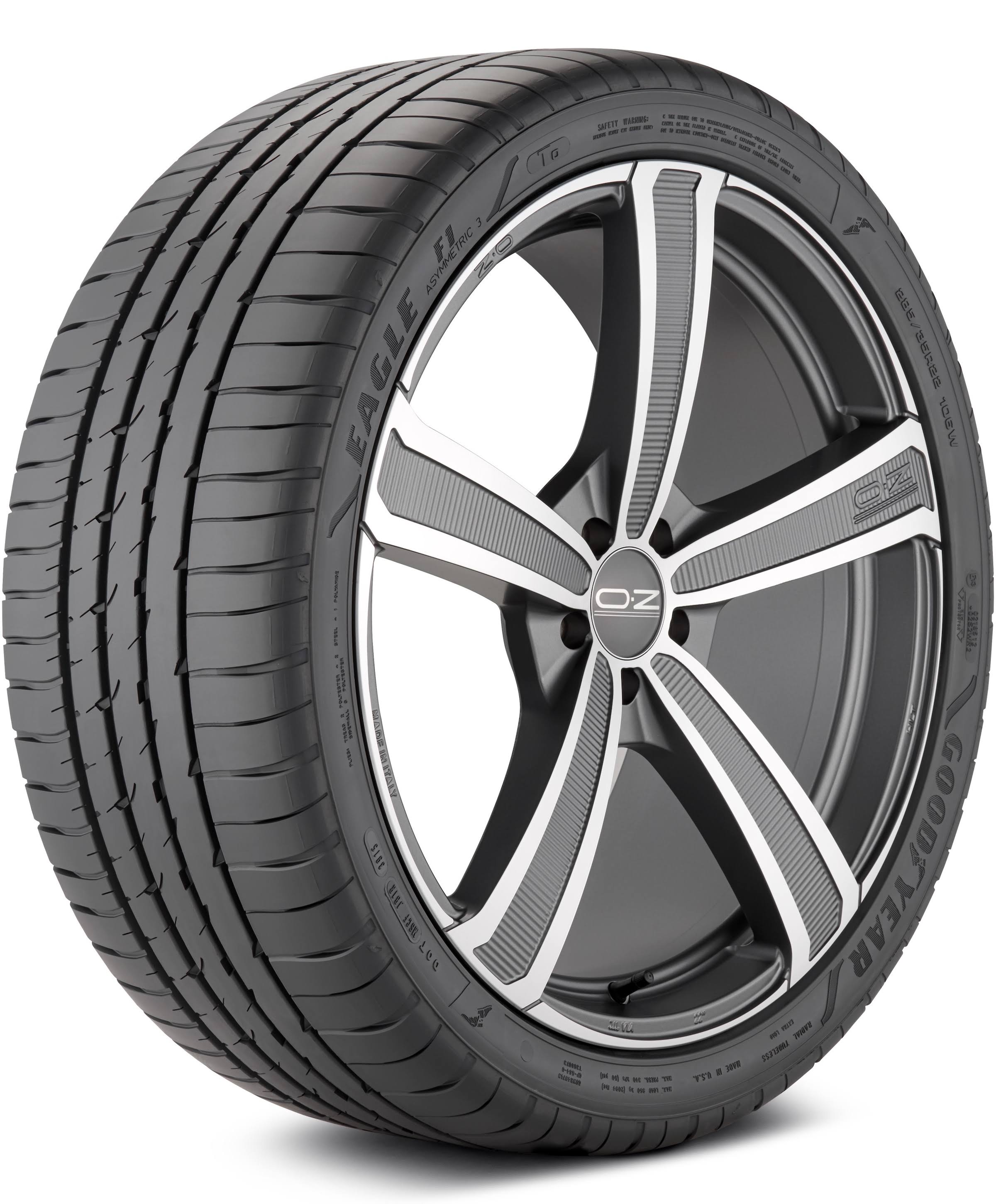 Goodyear Eagle F1 Asymmetric 3 Tire (285/35R22 W)