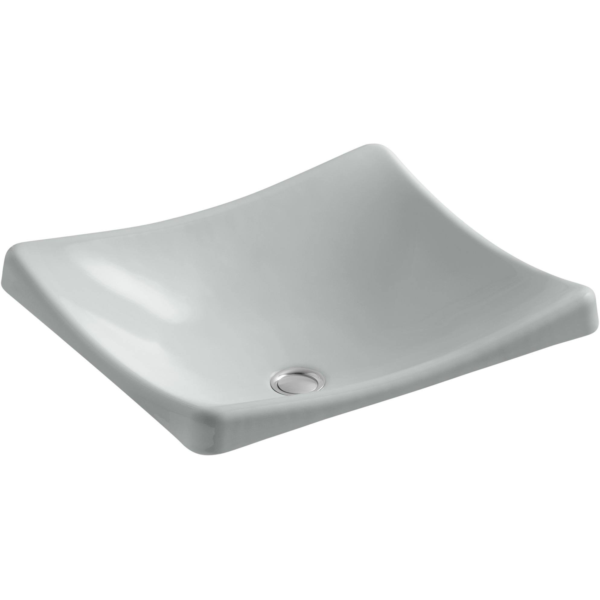 Kohler DemiLav Ice Grey Wading Pool Bathroom Sink
