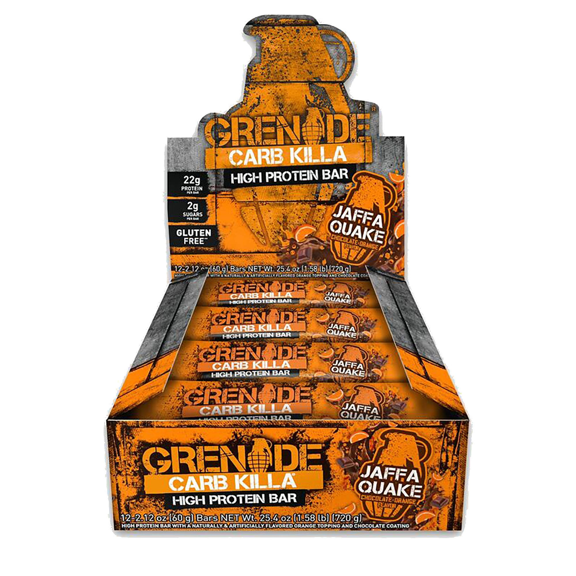 Grenade Carb Killa Jaffa Quake - 12 Bars