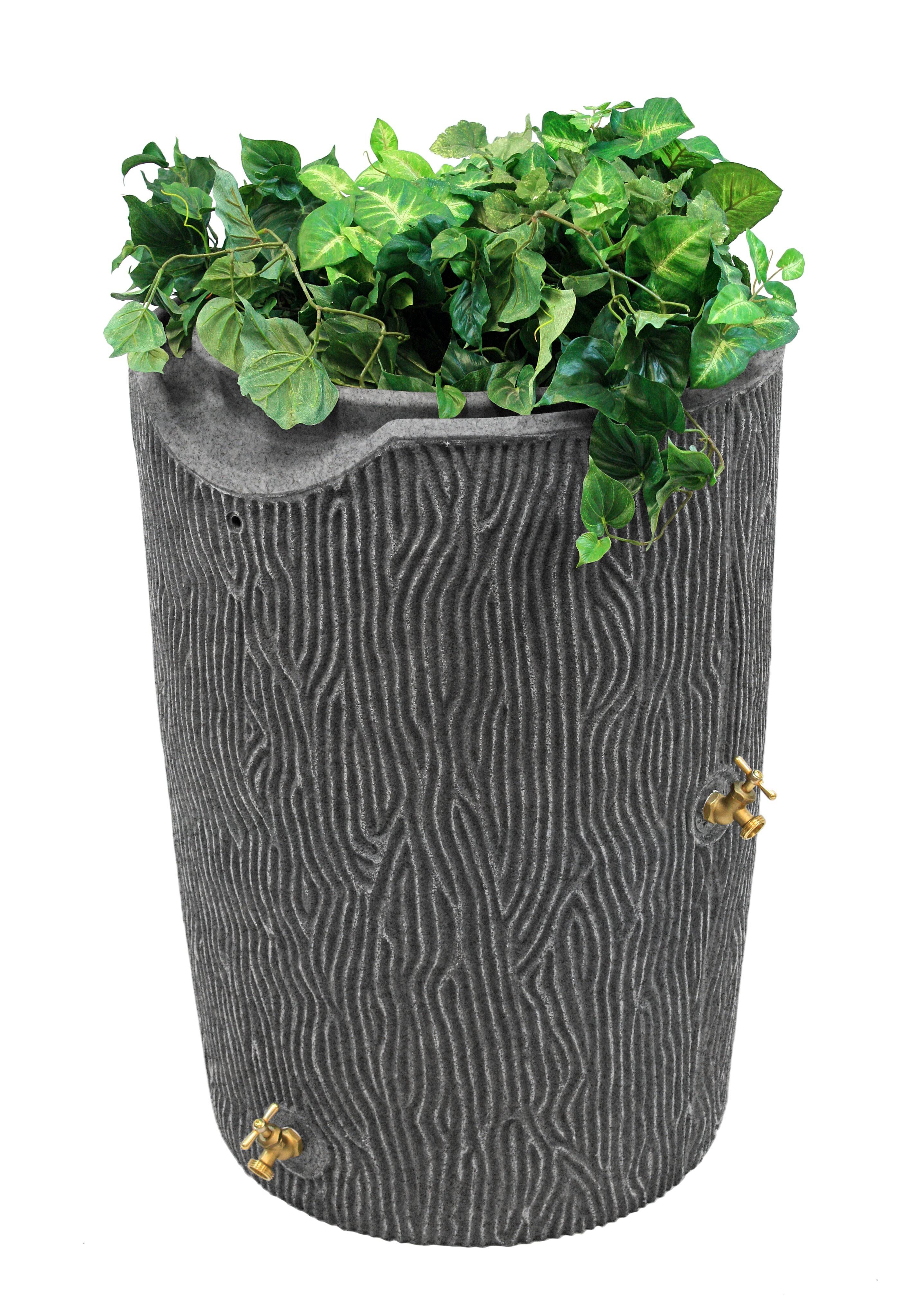 Impressions Bark 50 Gallon Rain Saver - Light Granite - Good Ideas