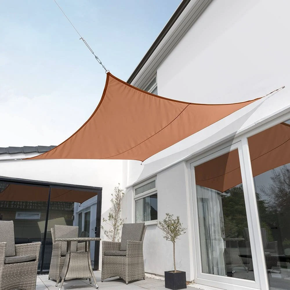 Kookaburra 17ft 9x22 Terracotta Waterproof Woven Square Sail Shade
