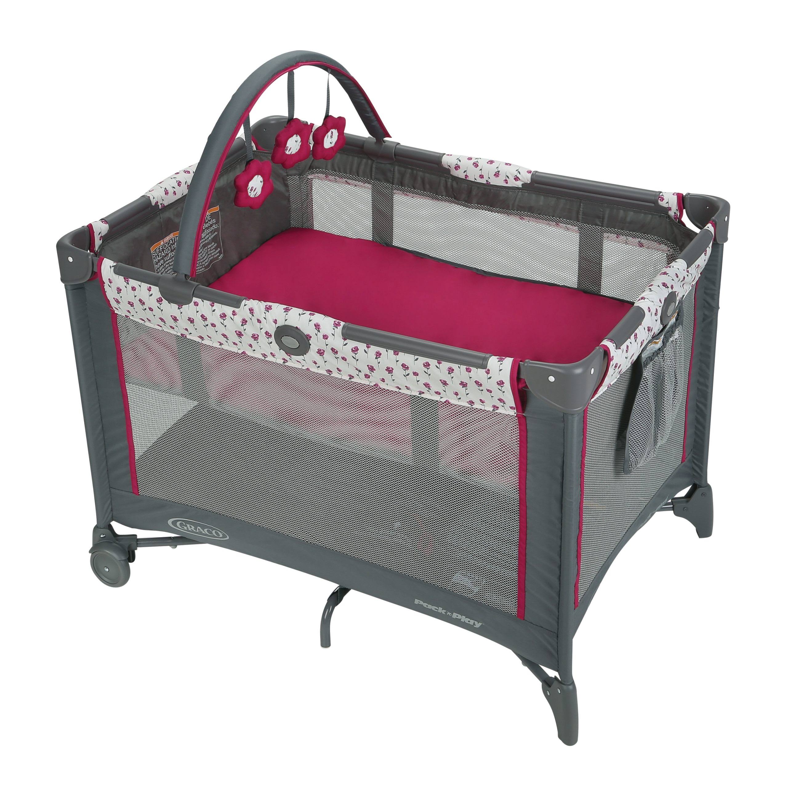 Graco Pack &n Play on The Go Playard with Bassinet, Amory