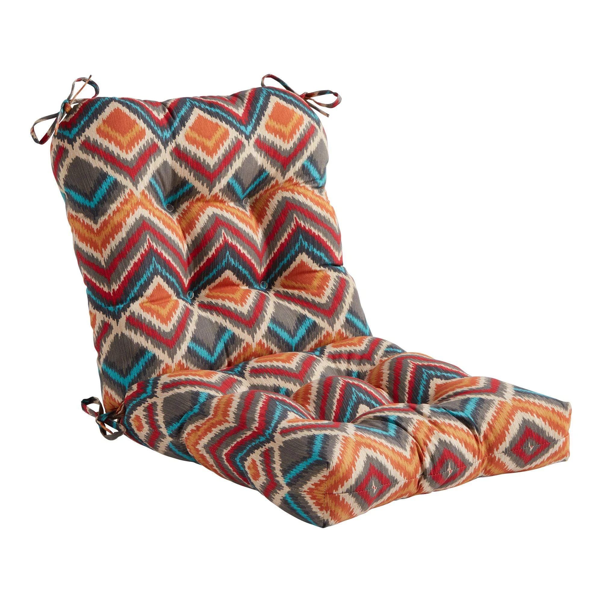 Greendale Home Fashions AZ5815-SURREAL Aztec 42&& x 21&& Outdoor Seat/Back Chair Cushion