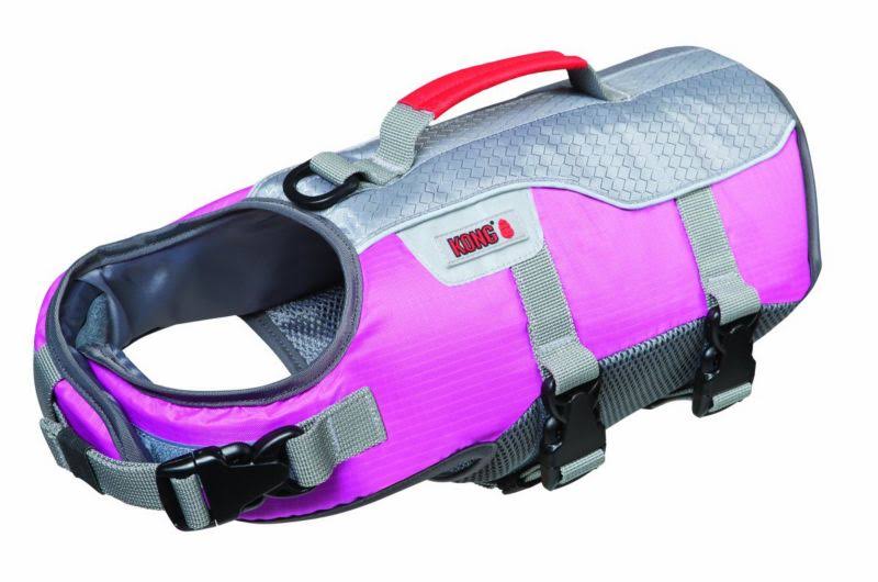 Kong Sport AquaFloat Dog Flotation Vest, Pink, Large