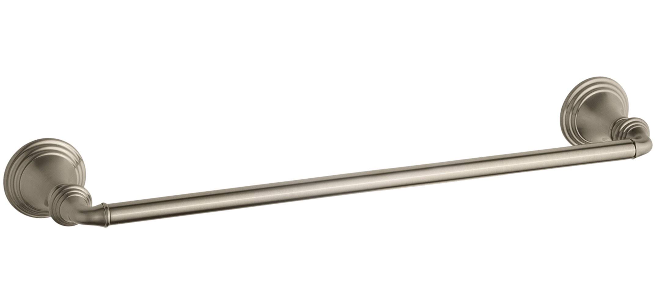 KOHLER K-10550-BV Devonshire 18 In. Towel Bar, Vibrant Brushed Bronze