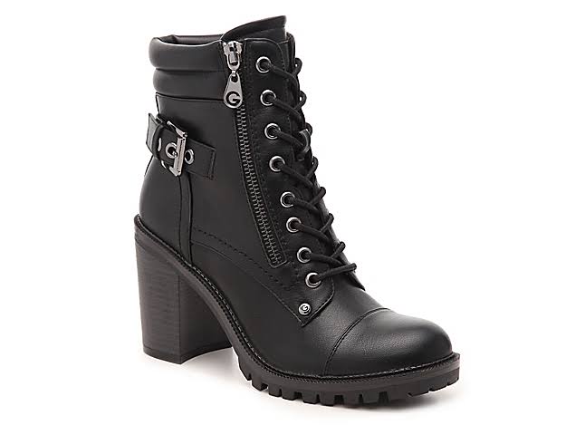Gbg Los Angeles Jaydyn Combat Boot - Women's - Black