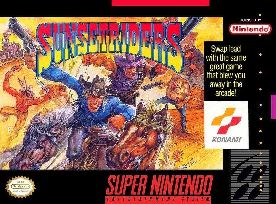 Sunset Riders - Super Nintendo