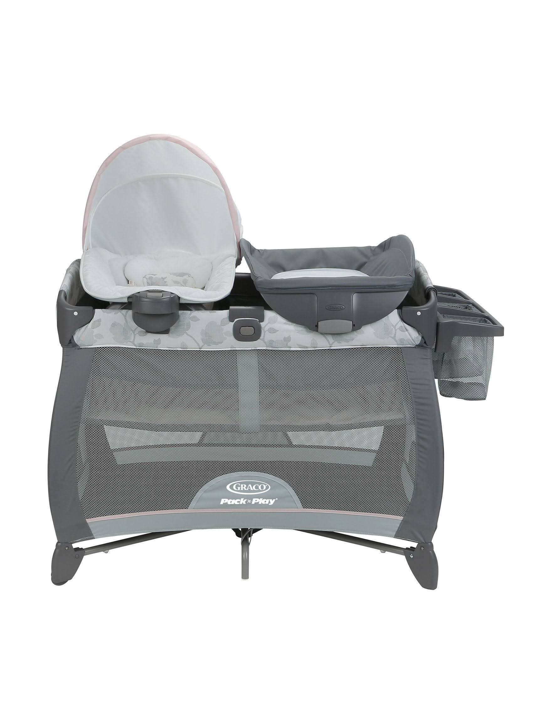 Graco Pack &n Play Quick Connect Portable Napper Deluxe Bassinet - Diana