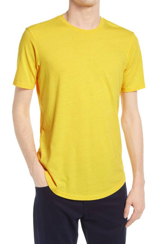 Goodlife Triblend Scallop Crewneck T-Shirt Empire Yellow