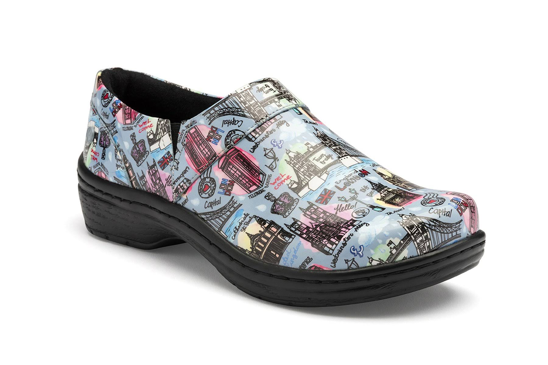 Klogs Footwear Women&s Mission Clogs - London Calling in Size 10