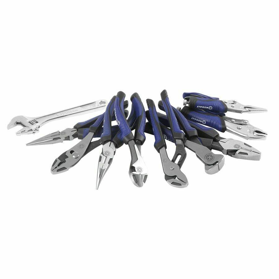 Kobalt 10-Piece Household Tool Set Pliers Wrench