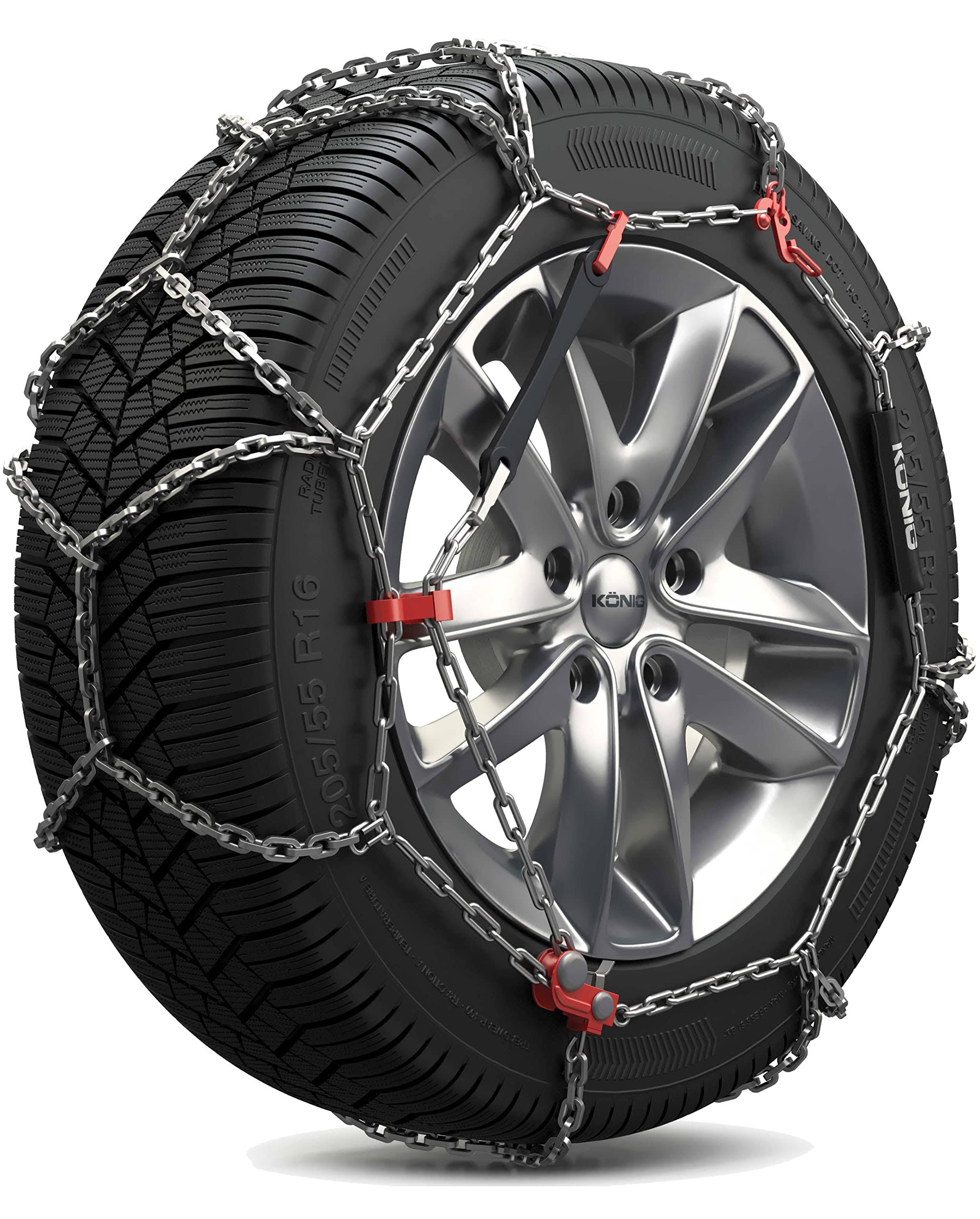 König CB-12 070 Snow Chains, Set of 2