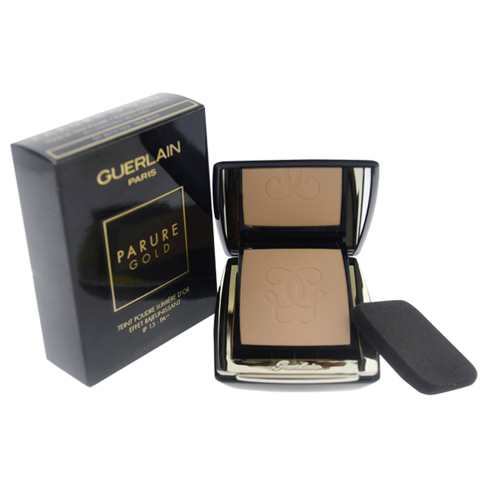 Guerlain Parure Gold Radiance Powder Foundation SPF 15 0.35 oz #01 Pale Beige