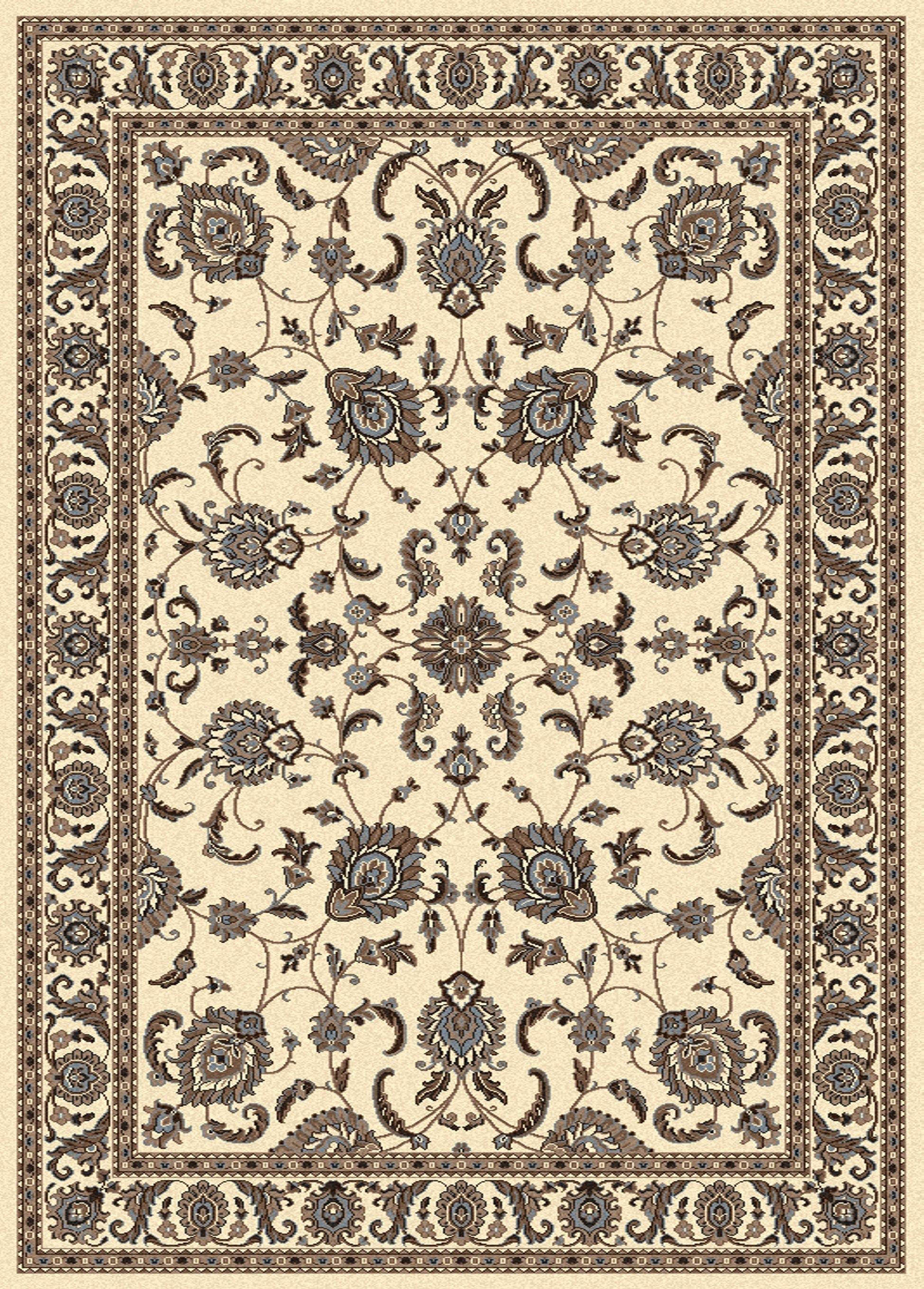 Radici Alba 1426 5&5x22 x 7&7x22 Ivory Area Rug