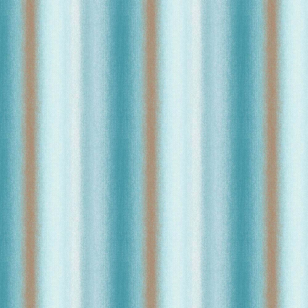 Graham u0026 Brown Wild Flower Stripe Teal Wallpaper