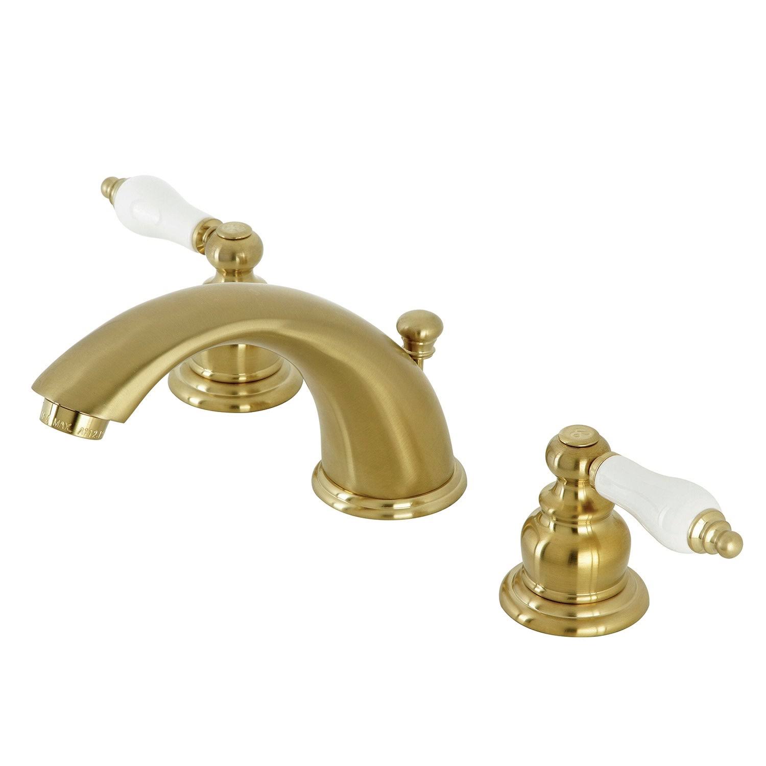 Kingston Brass KB96.PL Magellan Widespread Bathroom Faucet - Brass