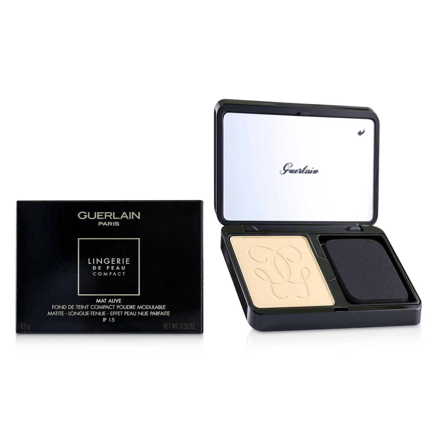 Guerlain Lingerie De Peau Mat Alive Compact Powder Foundation 03N Natural
