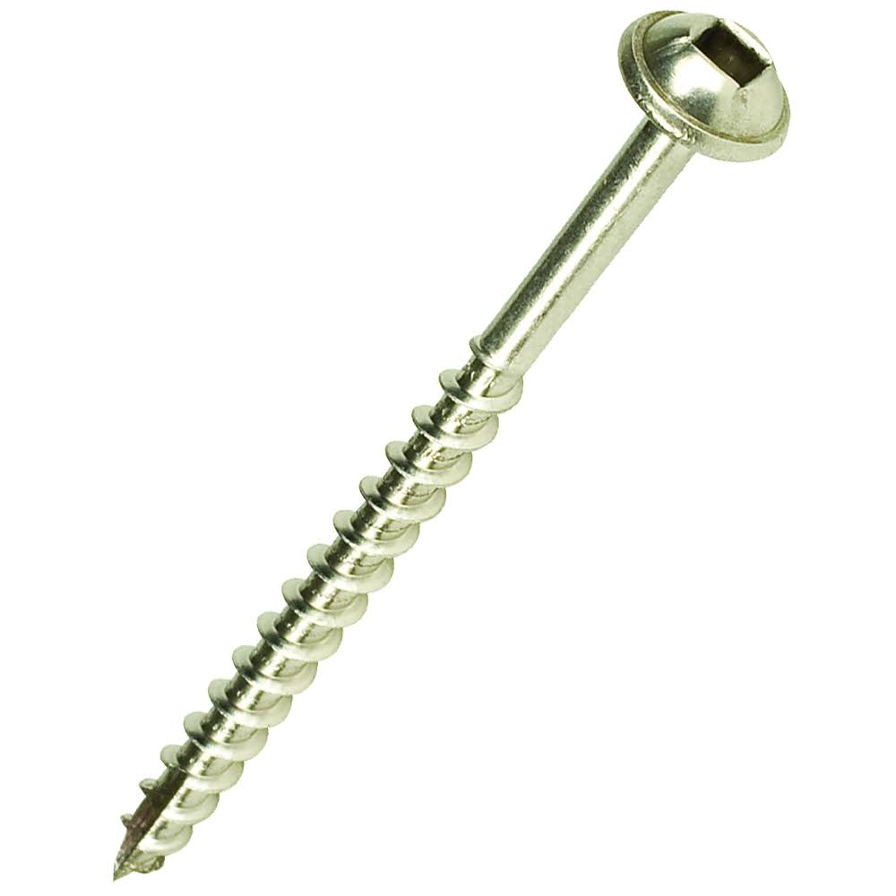 Kreg Sml-c250s5-2000 305 Stainless Steel Pocket Screws - 2-1/2 inch, #10 Coarse, Washer-Head, 2000ct