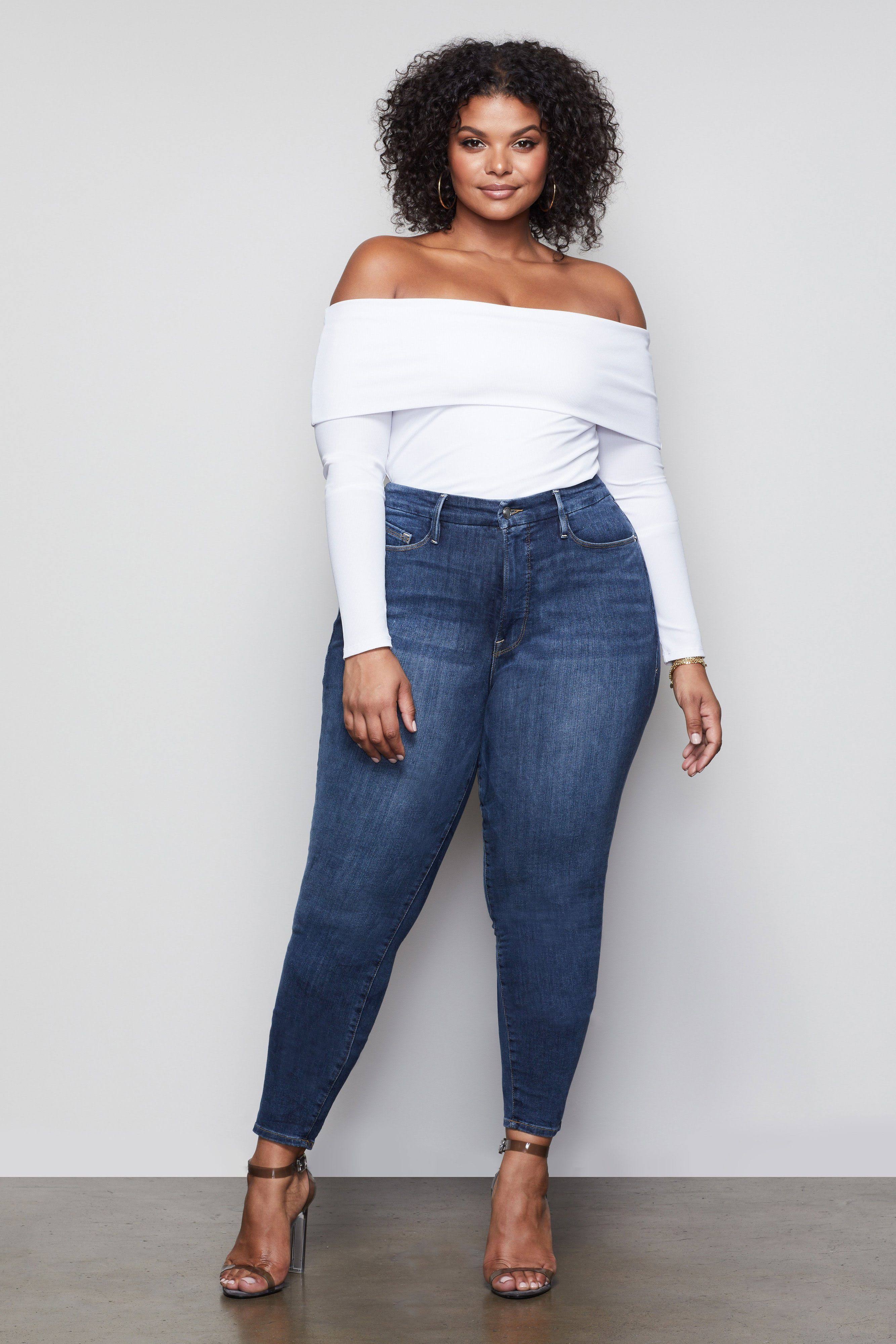 Good American Women&s Good Legs Skinny Jeans