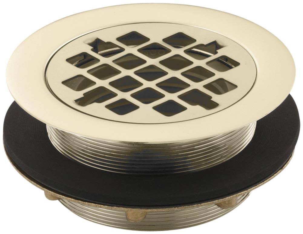 Kohler K-9132-AF Shower Drain, Vibrant French Gold
