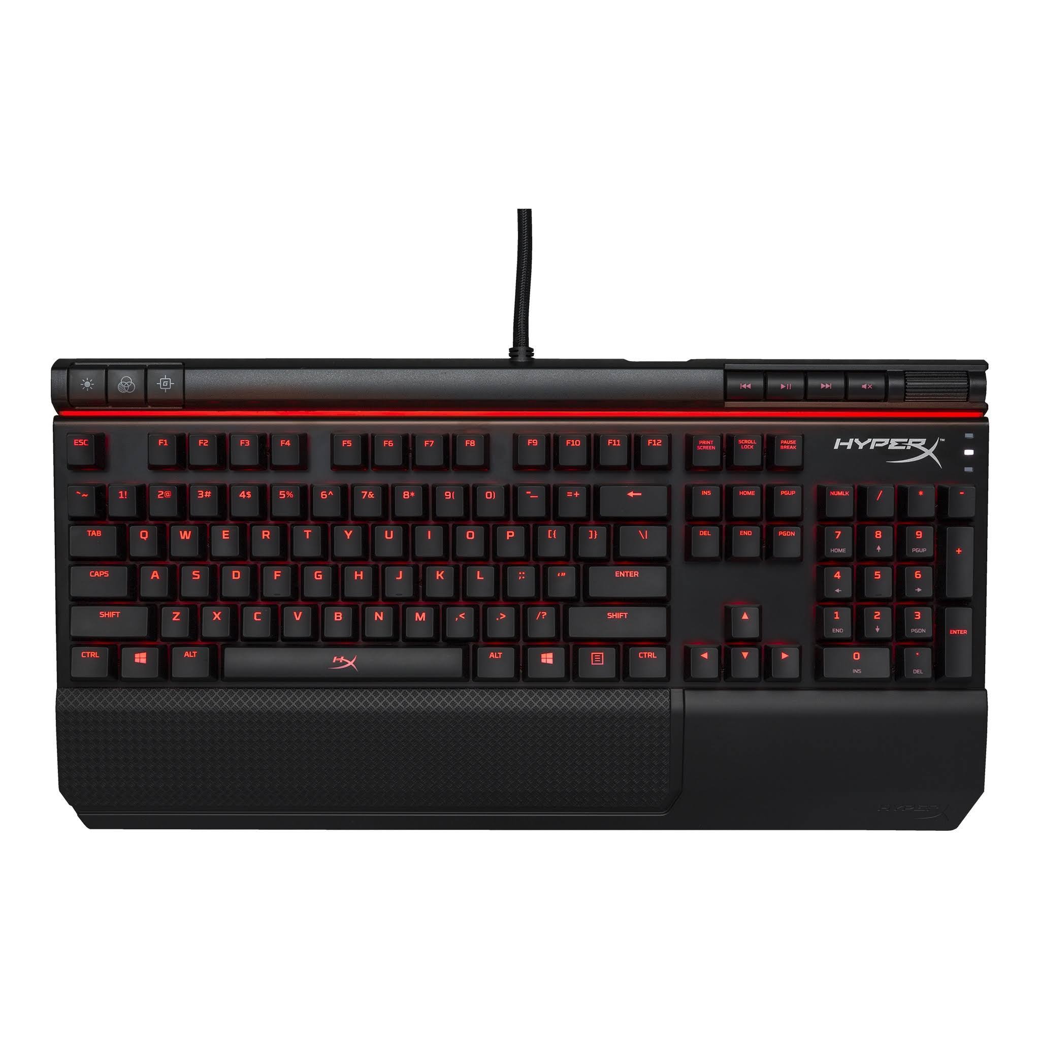 HyperX Alloy Elite Mechanical Gaming Keyboard - Cherry MX Red