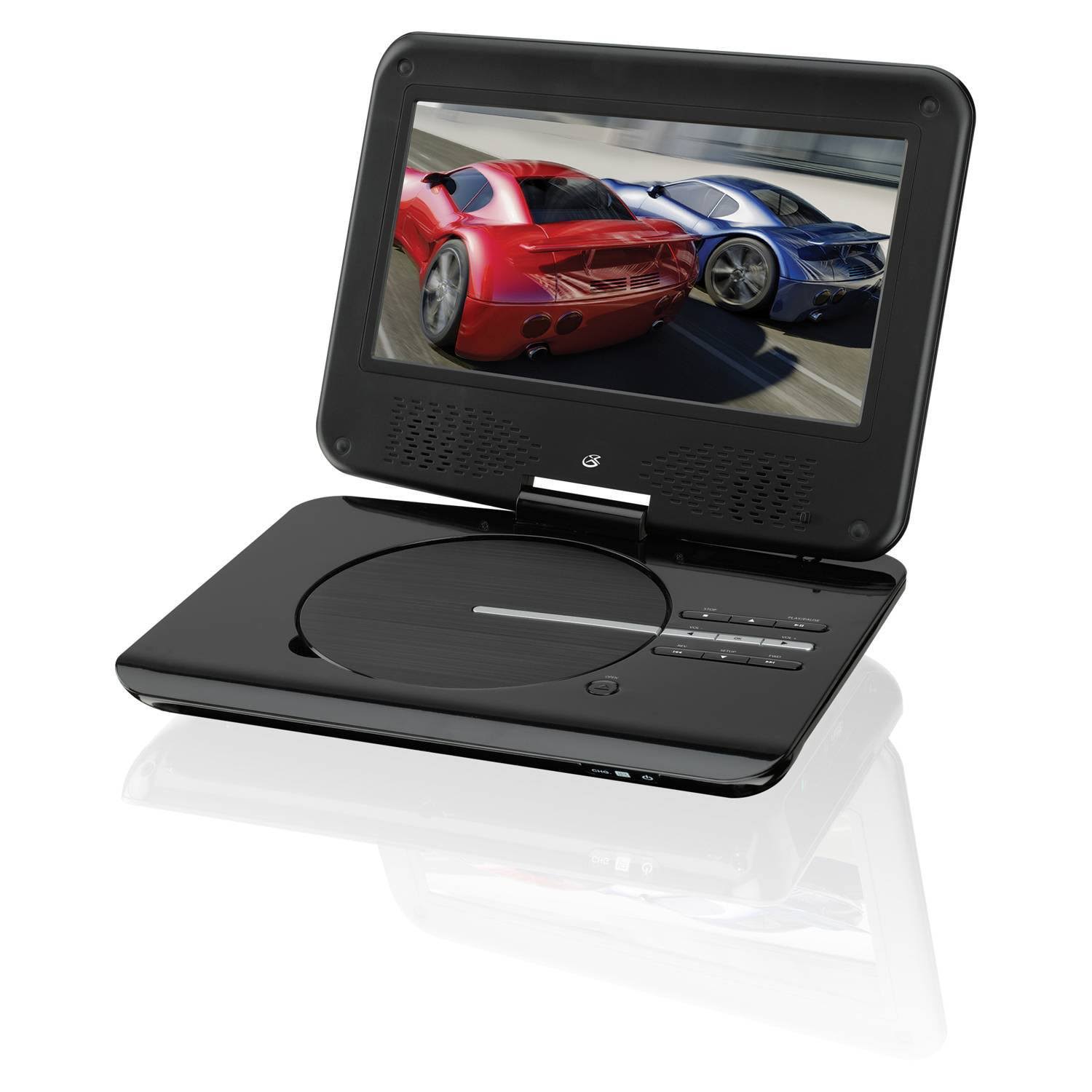 GPX PD901B Portable DVD Player with Headphones - 9x22 Display