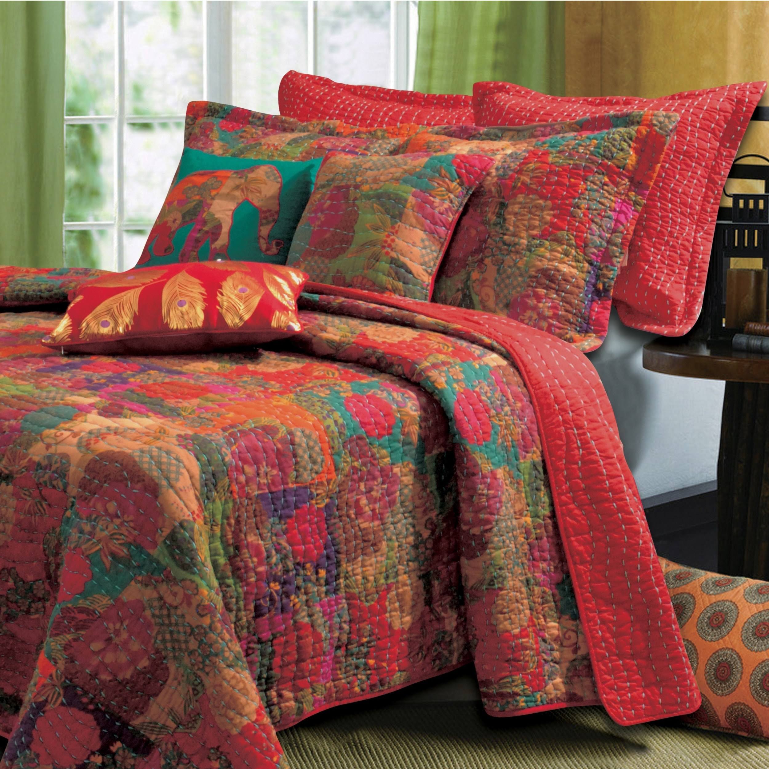 Greenland Home 5-Piece Jewel Bonus Quilt Set King