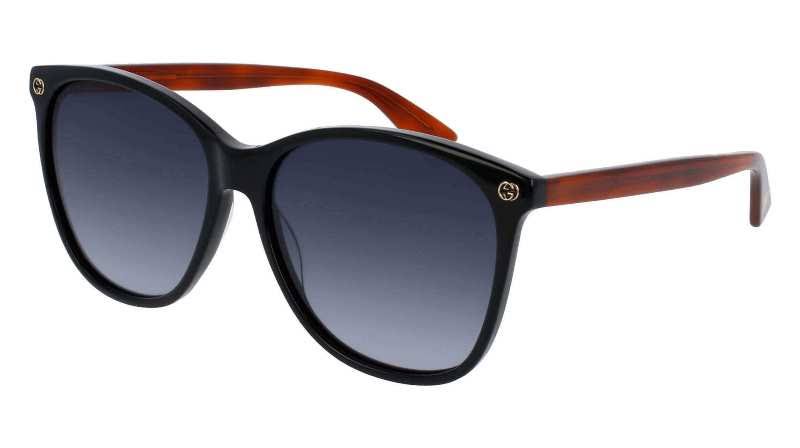 Gucci GG0024S Sunglasses - Black/Havana (003)