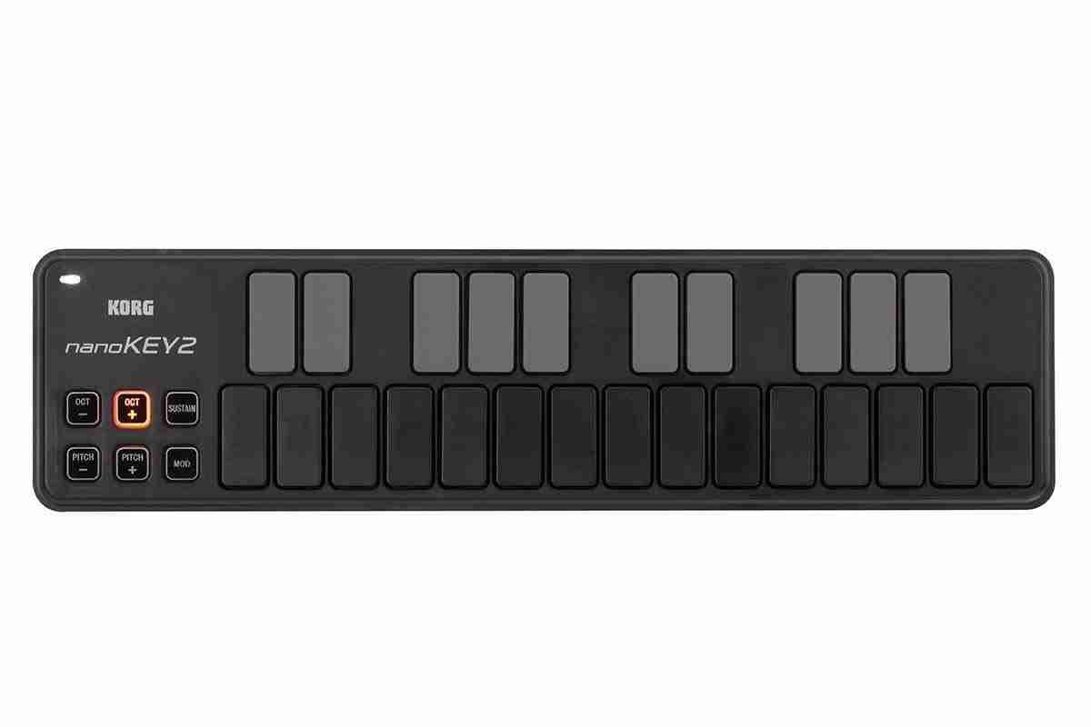 Korg nanoKEY2 Slim-Line USB Keyboard - Black