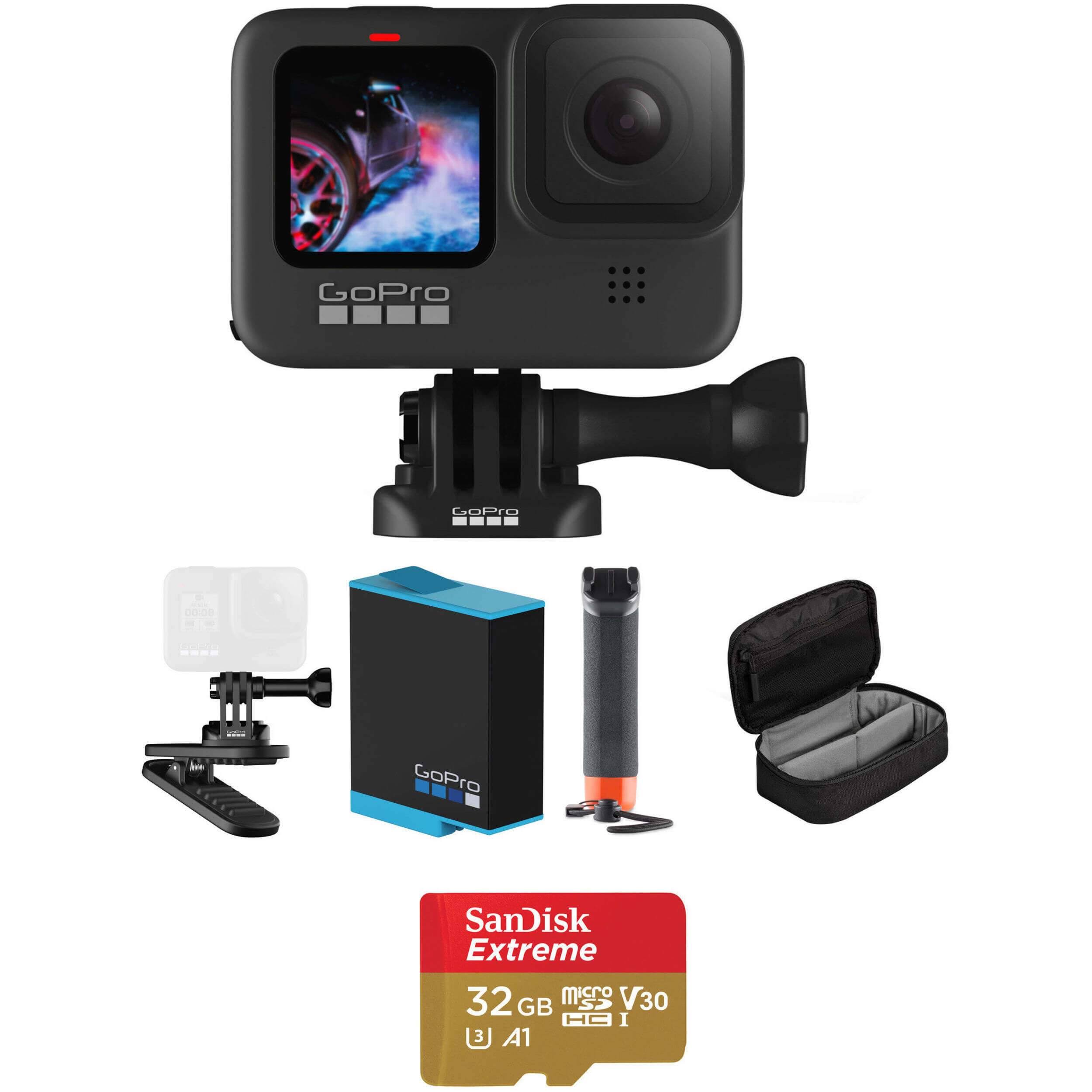 GoPro HERO9 Black 23.6 Mp Action Camera - 5K