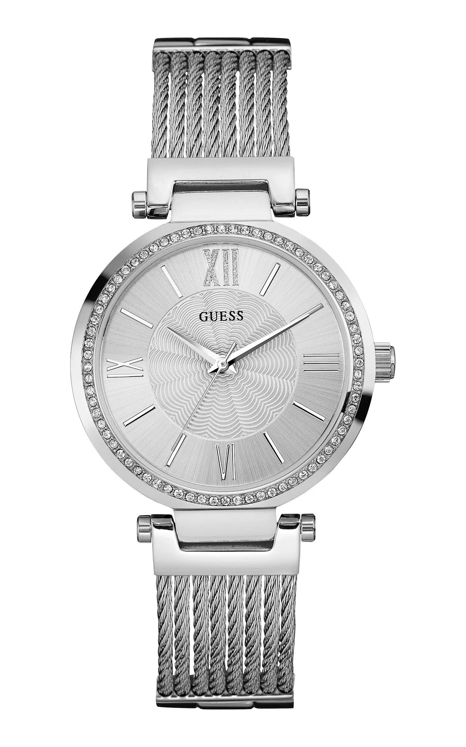 Guess Women&s W0638L1 &Soho& Stainless Steel Watch Silver