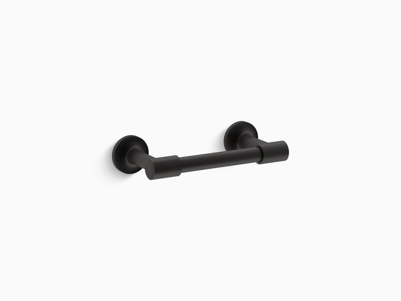 Kohler K-14377 Purist Pivoting Toilet Paper Holder Matte Black