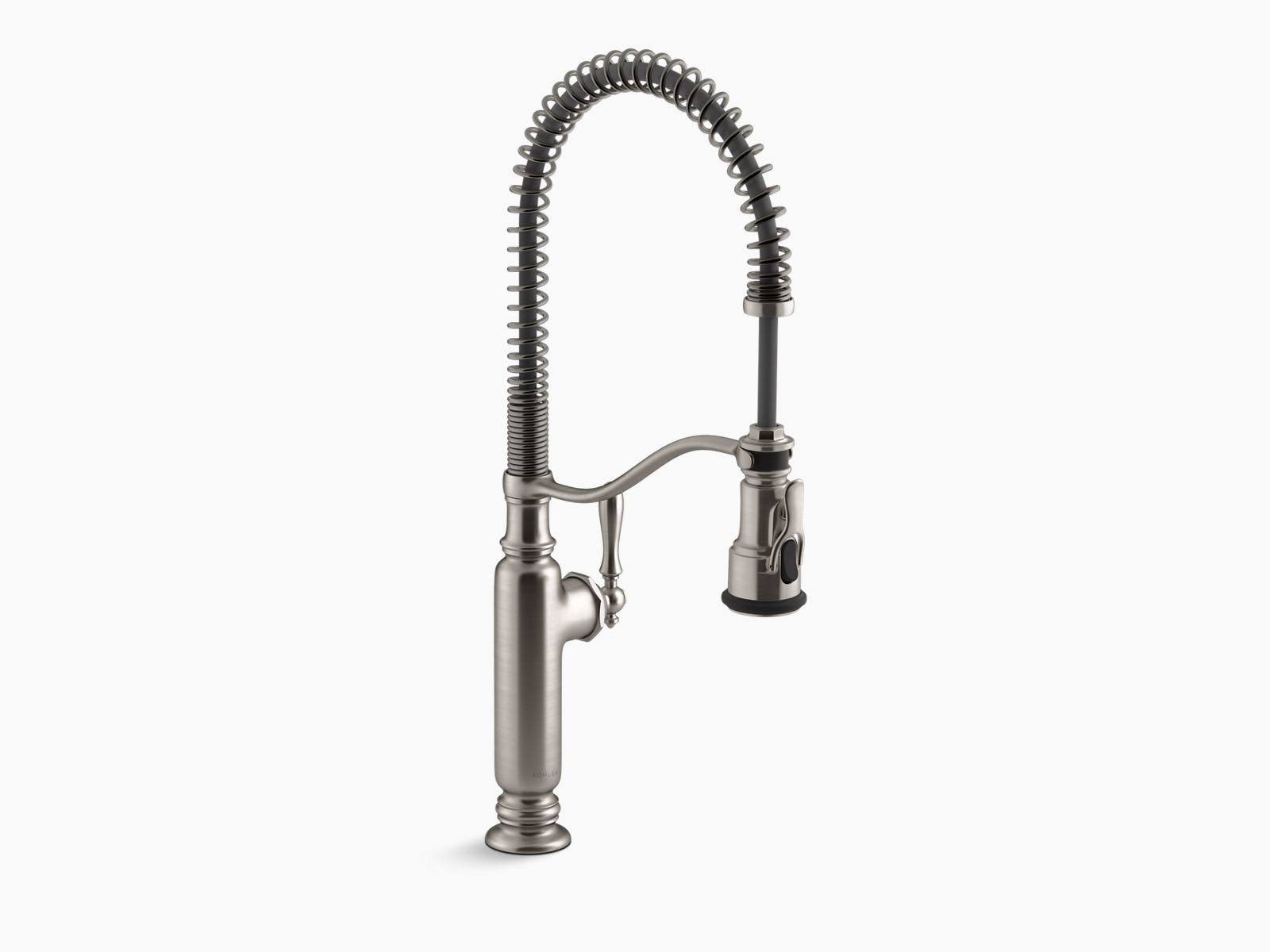 Kohler 77515-VS Tournant Semi-Professional Kitchen Sink Faucet - Vibrant Stainless