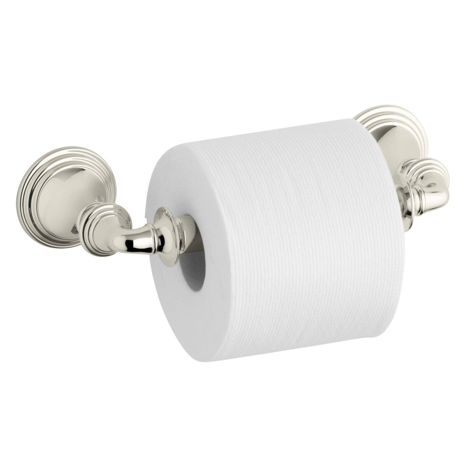 Kohler K-10554-SN Devonshire Toilet Tissue Holder - Vibrant Polished Nickel