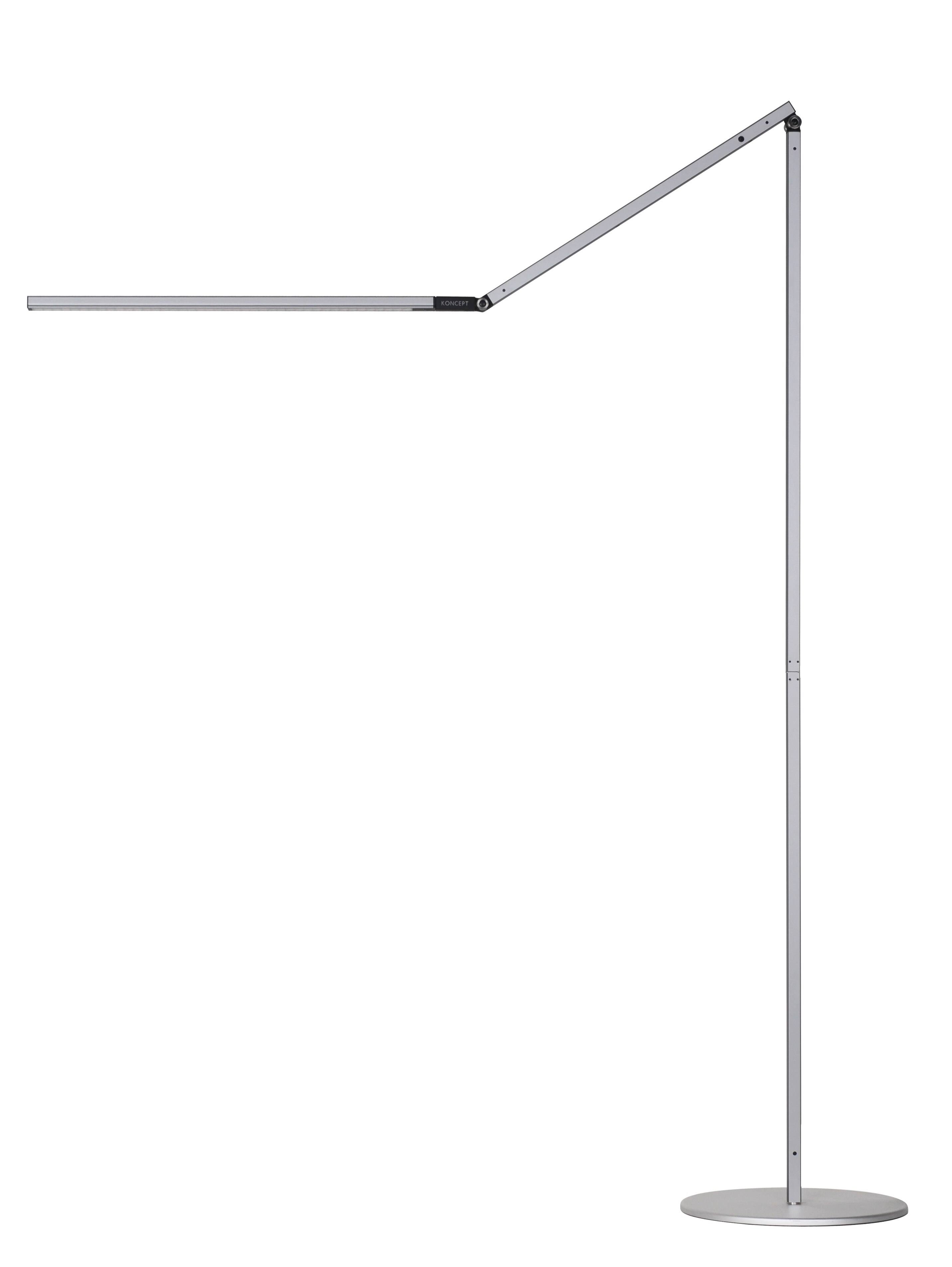 Koncept Z-Bar LED Floor Lamp - Silver - AR5000-CD-SIL-FLR