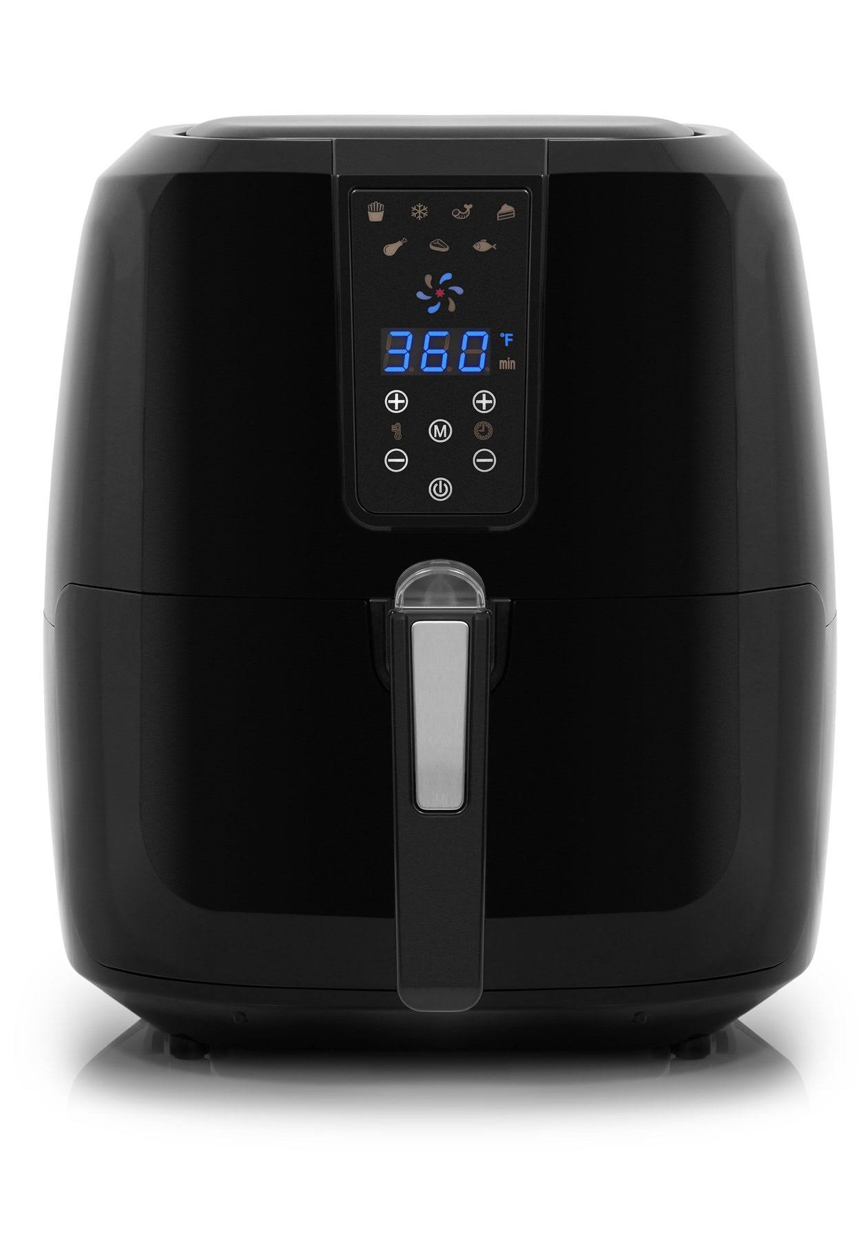 Aluratek HAFD55 Healthy Cusiine 5.5L Air Fryer 1800W Digital Air Fryer