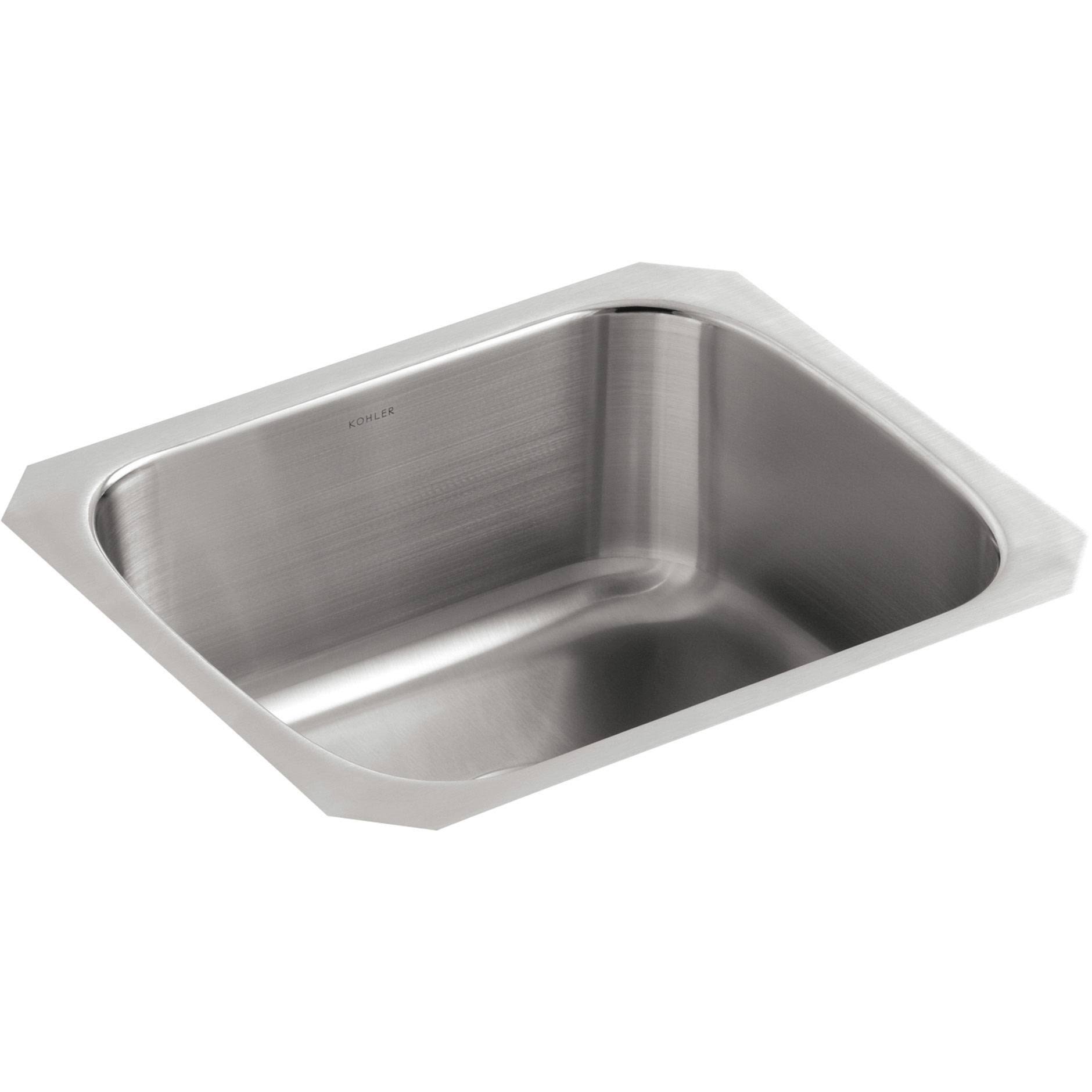 Kohler K-3184-NA Undertone Kitchen Sink Stainless Steel