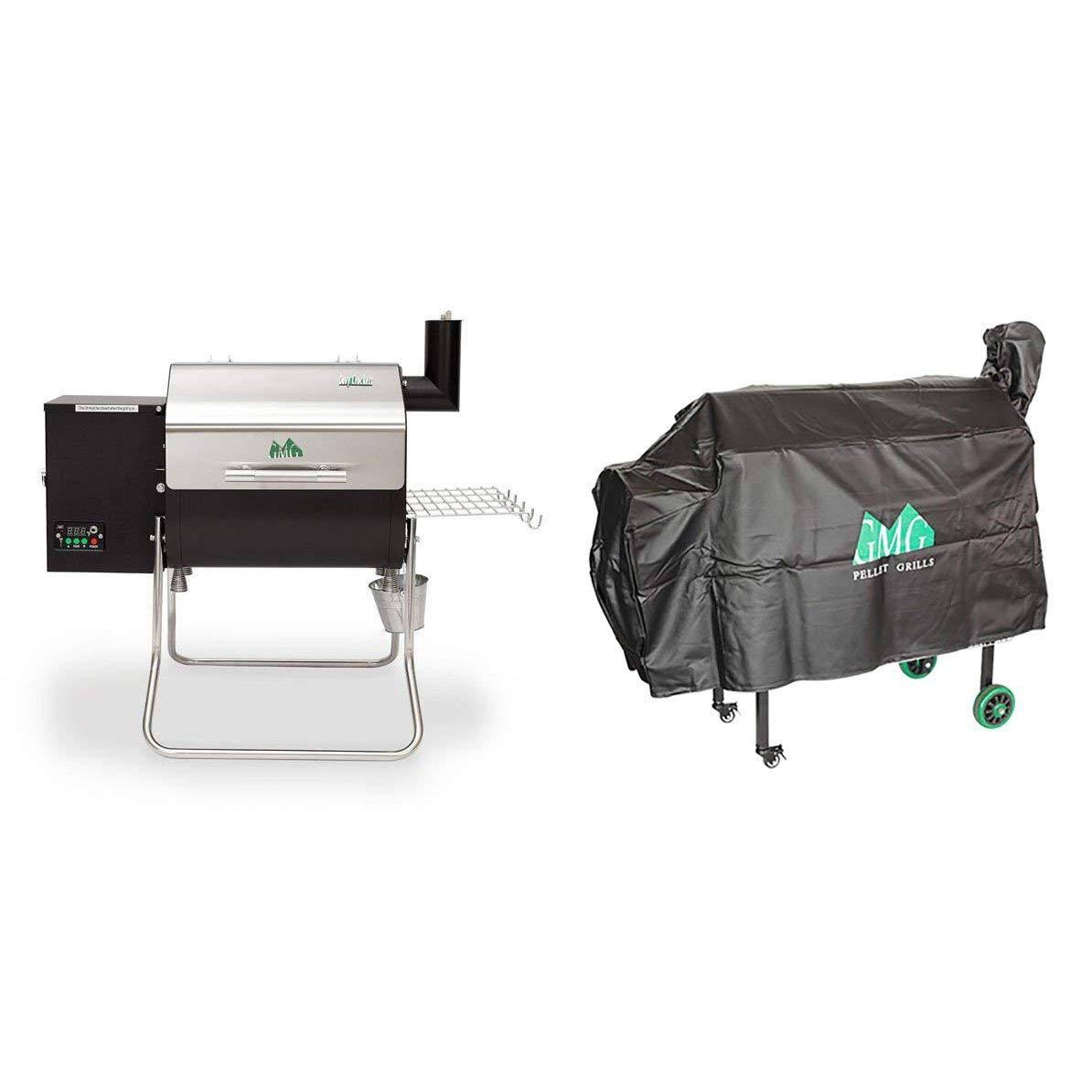 Green Mountain Davy Crockett WiFi Portable Wood Pellet Electric Grill with Cover