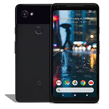 Google Pixel 2 XL (128gb, 4GB) 6.0 inch, IP67 Water Resistant, 12.2mp 4K Camera, Snapdragon 835, Gsm+cdma Unlocked (Verizon, T-M