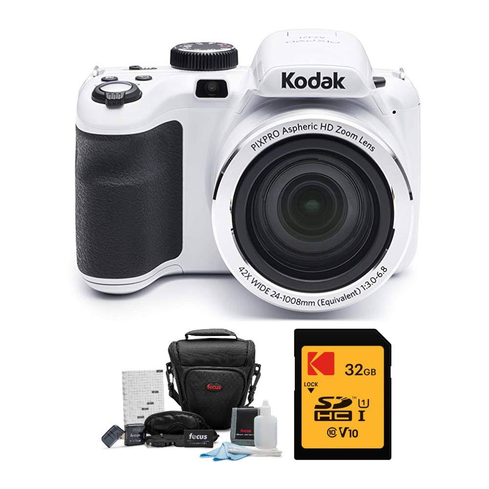Kodak PIXPRO Astro Zoom AZ421 Digital Camera with 32GB Card and Accessory Bundle