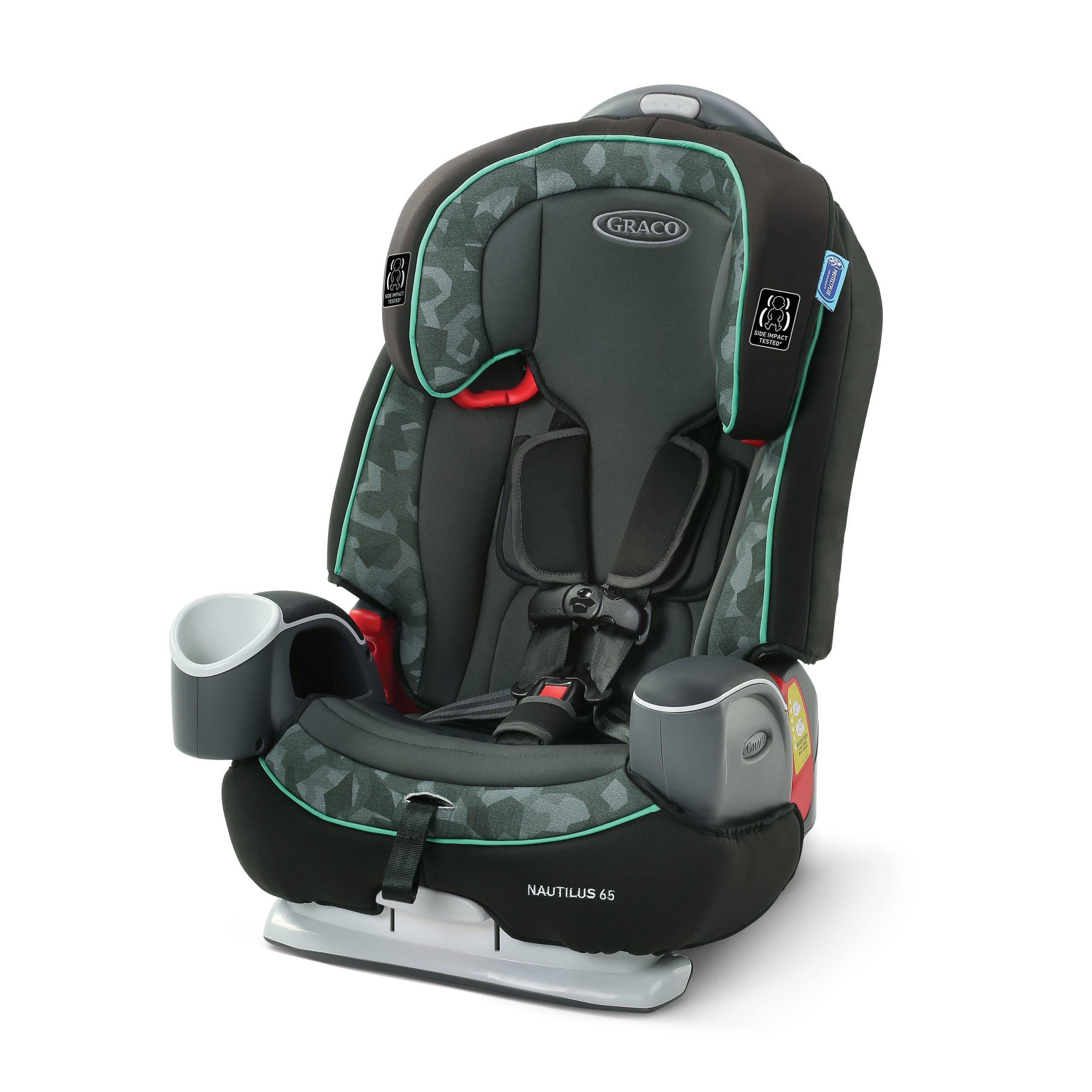 Graco Nautilus 65 3-in-1 Harness Booster Car Seat, Troy