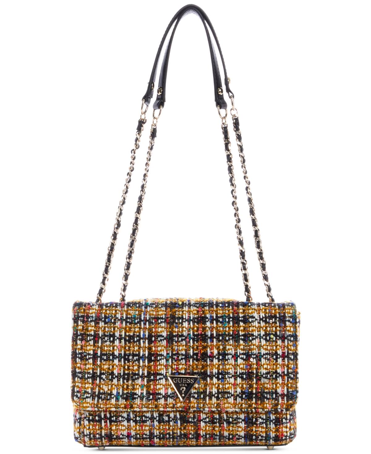 Guess Cessily Convertible Crossbody - Nutmeg Multi