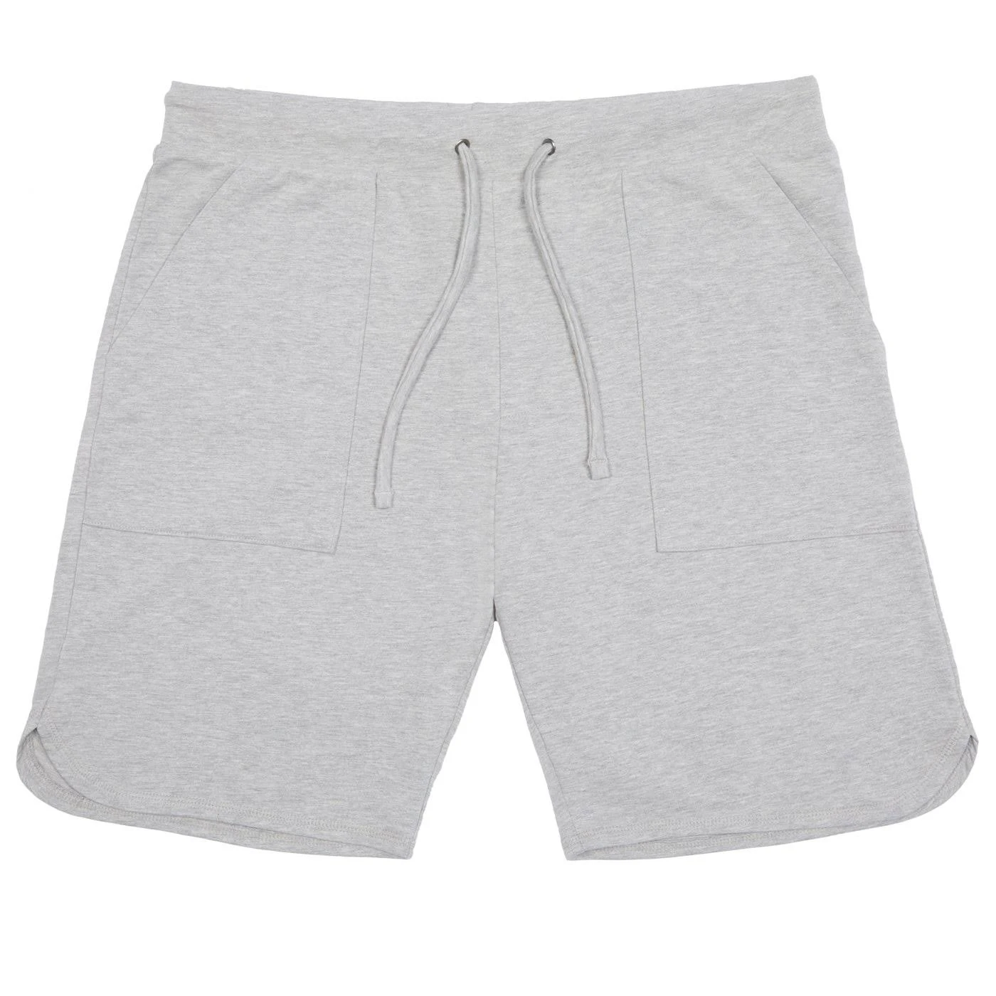 Goodlife Men&s Micro Terry Scallop Short | LT. Heather Grey
