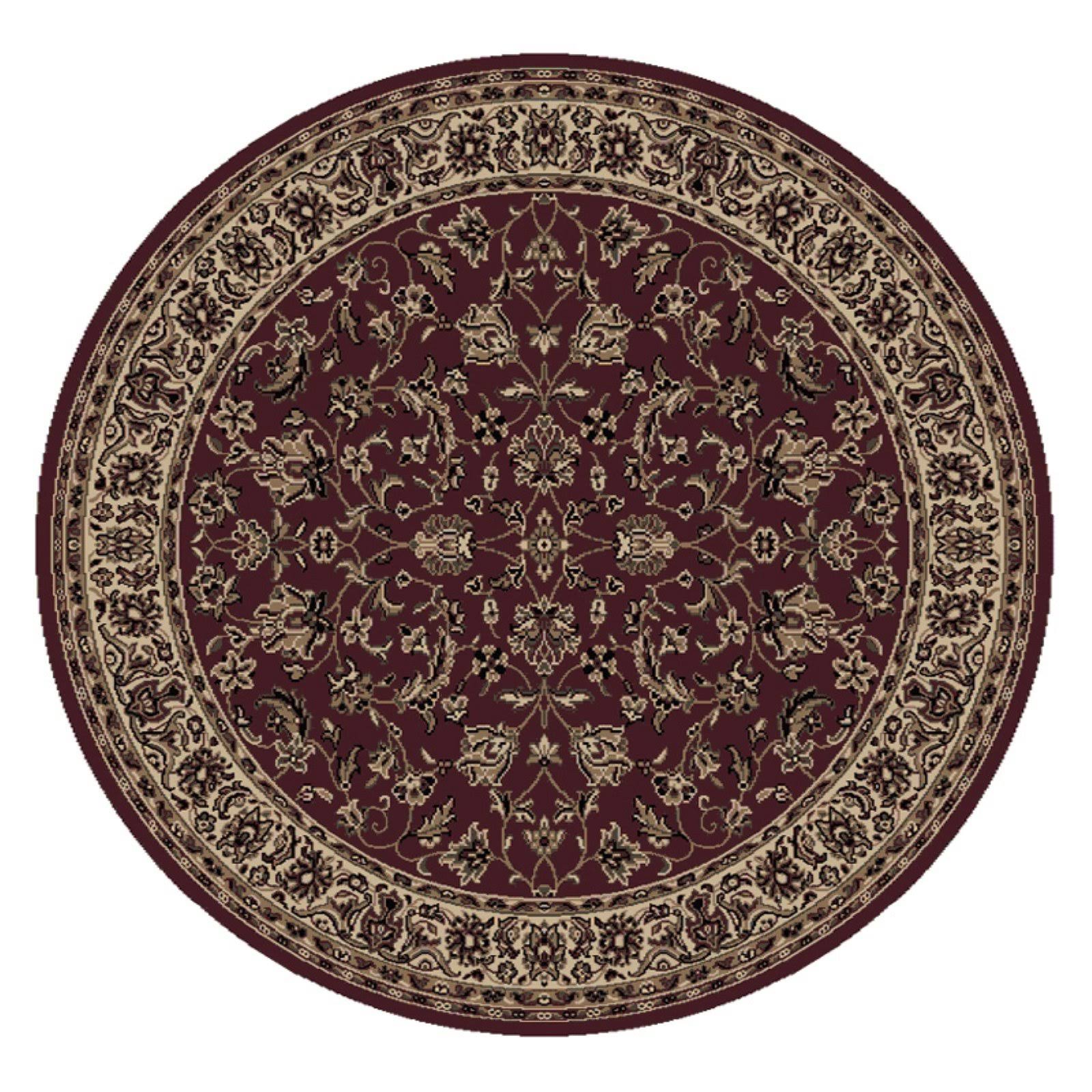 Radici Castello 953 7&9x22 x 11&0x22 Burgundy Area Rug